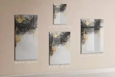 Tablă cu marker cu model de abstracție de marmură