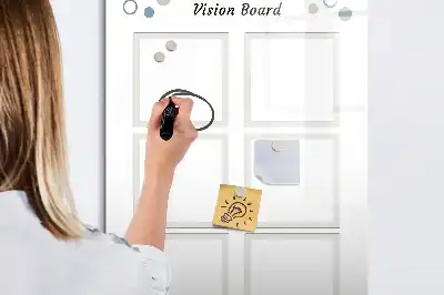 Tablă magnetică de scris panou de viziune