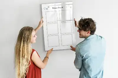 Tablă magnetică de scris panou de viziune