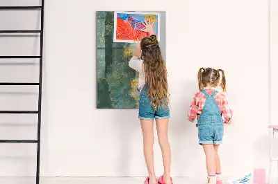 Tablă cu marker model decorativ