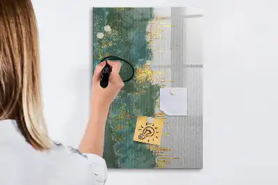 Tablă cu marker model decorativ