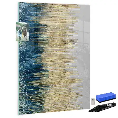 Tablă magnetică de scris model decorativ
