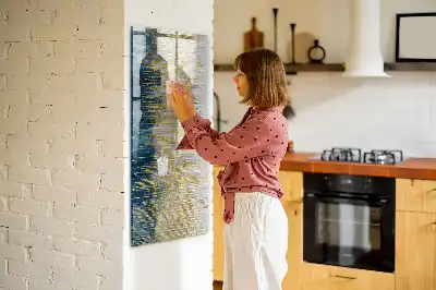 Tablă magnetică de scris model decorativ