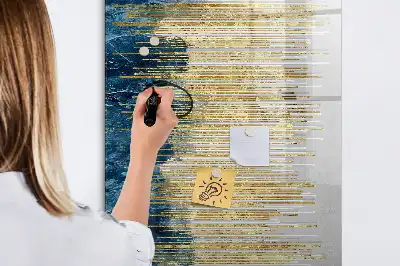 Tablă magnetică de scris model decorativ