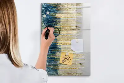 Tablă magnetică de scris model decorativ