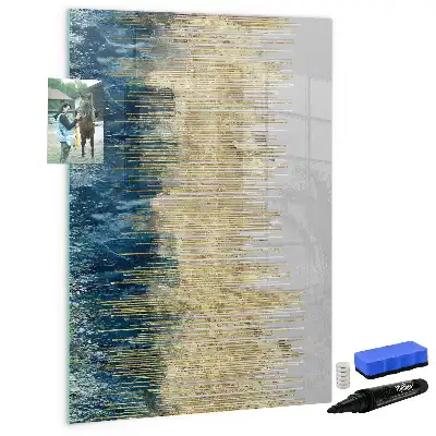 Tablă magnetică de scris model decorativ