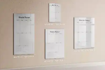 Planificator săptămânal tablă cu marker