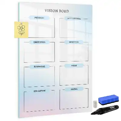 Tablă magnetică de scris cu format de plăcuță
