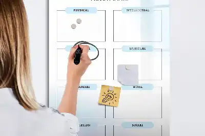 Tablă magnetică de scris cu format de plăcuță