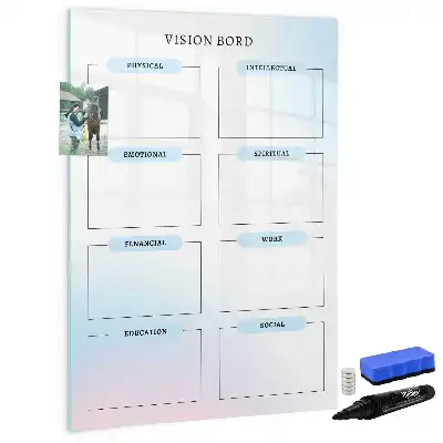 Tablă magnetică de scris cu format de plăcuță
