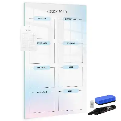 Tablă magnetică de scris cu format de plăcuță