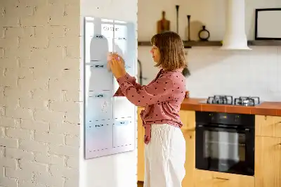 Tablă magnetică de scris cu format de plăcuță