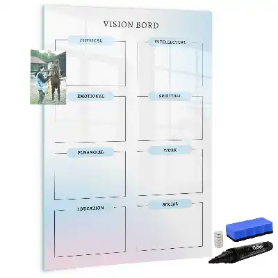 Tablă magnetică de scris cu format de plăcuță