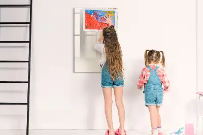 Tablă magnetică de scris model cu flori delicate