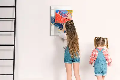 Tablă cu marker din marmură absolută
