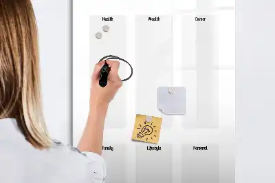 Tablă cu marker panou de viziune