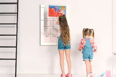 Tablă magnetică de scris calendar de aniversări