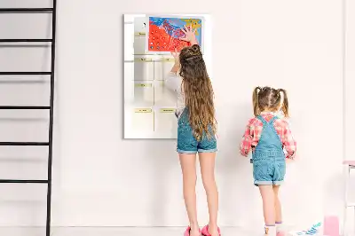 Planificator anual tablă magnetică de scris