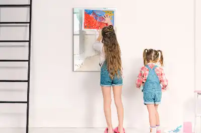 Tablă cu marker model Pete pastelate
