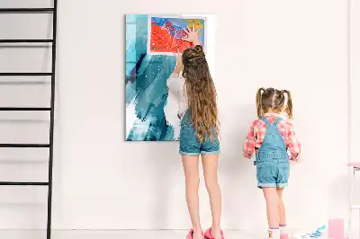 Tablă cu marker pictură