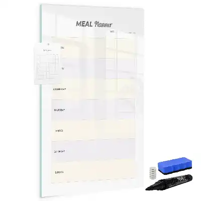 Tablă magnetică de scris planificator de mese
