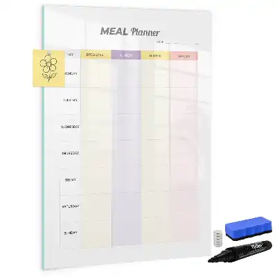 Tablă magnetică de scris planificator de mese