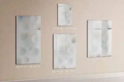 Tablă cu marker abstracție de sferă