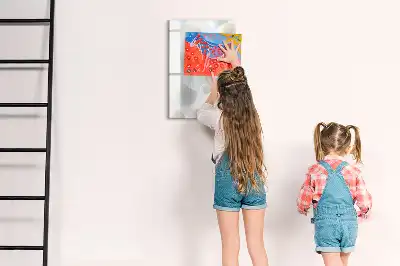 Tablă cu marker abstracție de sferă