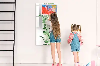 Tablă cu marker model frunze de papură