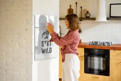 Tablă cu marker model Munți sălbatici