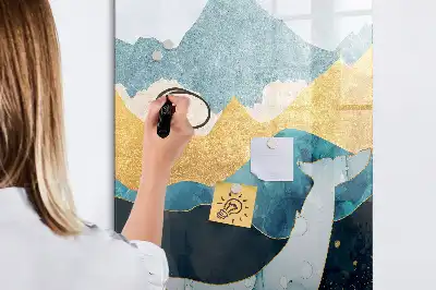 Tablă cu marker în formă de balenă din marmură