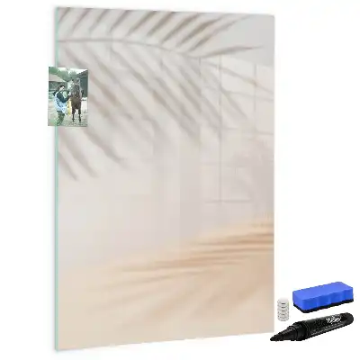 Tablă cu marker cu imprimeu frunză de palmier