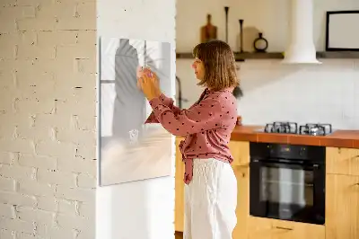 Tablă cu marker cu imprimeu frunză de palmier