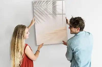 Tablă cu marker cu imprimeu frunză de palmier