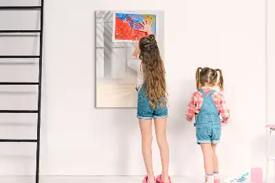 Tablă cu marker cu imprimeu frunză de palmier