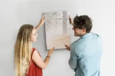 Tablă cu marker cu imprimeu frunză de palmier