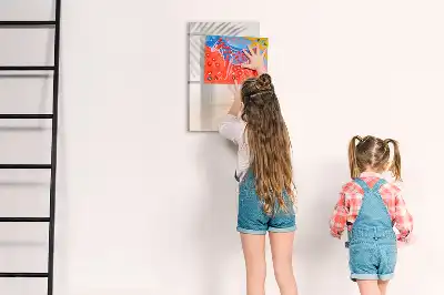 Tablă cu marker cu imprimeu frunză de palmier