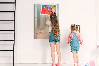 Tablă cu marker cu amestec de culori