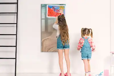 Tablă cu marker cu amestec de culori