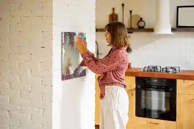 Tablă cu marker cu model palmier tropical