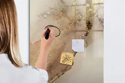 Tablă cu marker cu aspect de marmură strălucitoare
