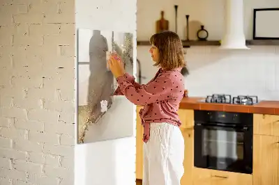 Tablă cu marker cu aspect de marmură strălucitoare
