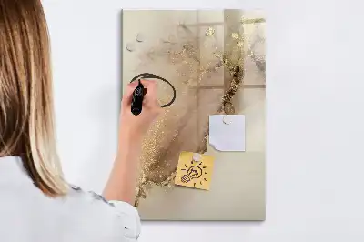 Tablă cu marker cu aspect de marmură strălucitoare