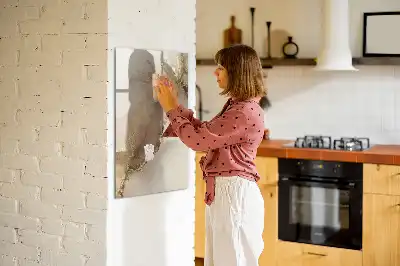 Tablă cu marker cu aspect de marmură strălucitoare
