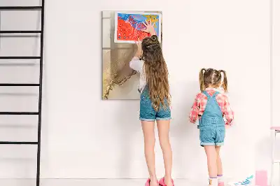 Tablă cu marker cu aspect de marmură strălucitoare