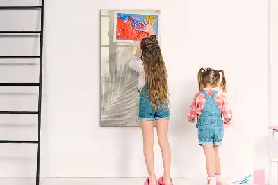 Tablă magnetică de scris cu model nisip pe plajă vara