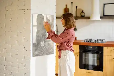 Tablă magnetică de scris cu model nisip pe plajă vara