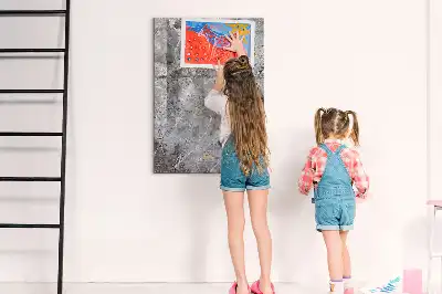 Tablă cu marker cu aspect de marmură închisă
