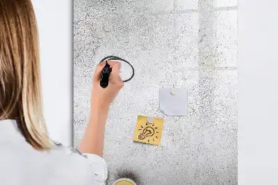 Tablă cu marker cu model beton și măsline