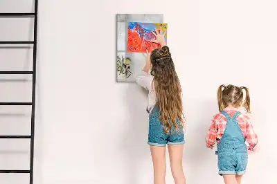 Tablă cu marker cu model beton și măsline